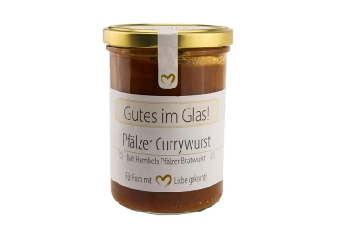 Pfälzer Currywurst mit Hambels Bratwurst