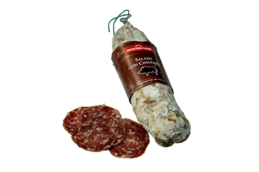 Luftgetrocknete toskanische Salami aus magerem Wildschwein